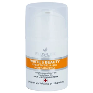 FlosLek Pharma White & Beauty bieliaci krém pre lokálne ošetrenie 50 ml