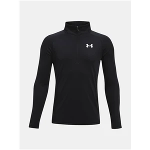 Under Armour UA Tech 2.0 1/2 Zip Chlapecké funkční triko dl. rukáv 1363286-001 Black YL