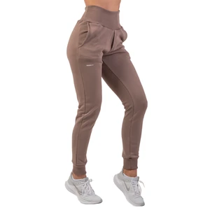 Nebbia High-Waist Loose Fit Sweatpants "Feeling Good" Marrón S