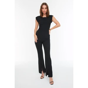 Trendyol Black Slit Jumpsuit