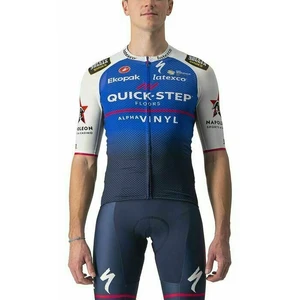 Castelli Quick-Step Alpha Vinyl 2022 Climber's 3.1 Jersey Belgian Blue/White M