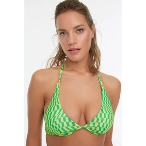 Women's bikini top Trendyol Geometric