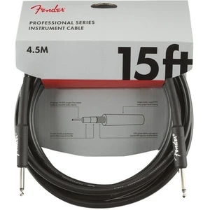 Fender Professional Series Czarny 4,5 m Prosty - Prosty