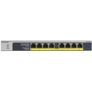 Sieťový switch RJ45 NETGEAR GS108LP-100EUS, 8 portů, funkcia PoE