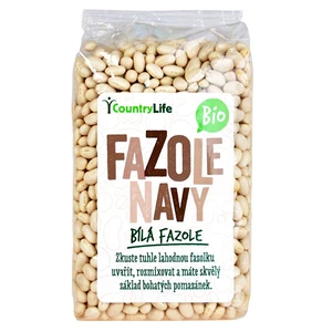 Country Life Fazuľa navy BIO 500 g