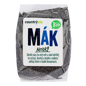 Country Life Mak modrý BIO 250 g