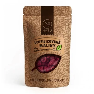 Natu Lyofilizované maliny 45 g