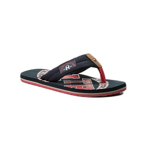 Žabky TOMMY HILFIGER - Essential Th Beach Sandal FM0FM01369 Midnight 403