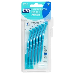 TePe Medzizubné kefky Angle 6 ks 0,6 mm blue