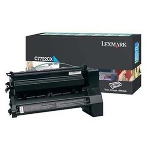 Lexmark C7722CX azúrový (cyan) originálny toner