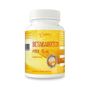 Nutricius Betakaroten EXTRA 15 mg 100 tbl.