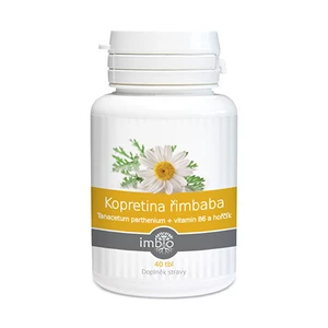 Imbio  Kopretina řimbaba + vitamin B6 a hořčík 40 tablet