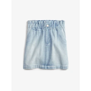 Modrá holčičí dětská sukně denim skirt GAP