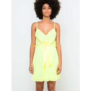 Neon Yellow Dress CAMAIEU - Women