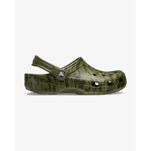 Crocs Classic Printed Camo Clog Crocs Zelená