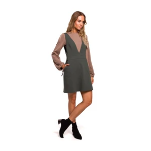 Made Of Emotion Woman's Dress M447 Military