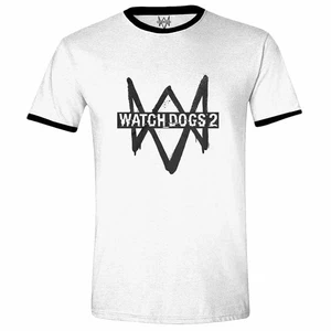 Póló Watch Dogs 2 - Logo Ringer White S