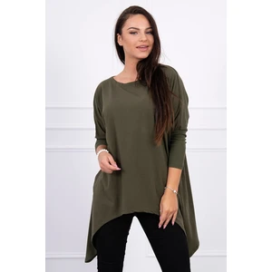 Blouse oversize khaki