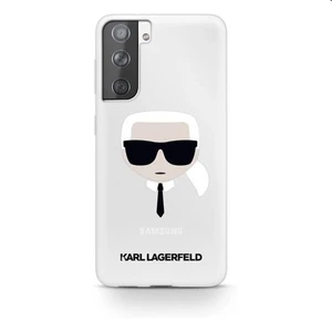 Puzdro Karl Lagerfeld PC/TPU Head pre Samsung Galaxy S21 - G991B, transparentné