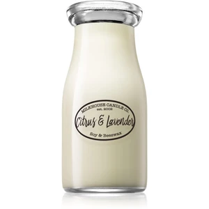 Milkhouse Candle Co. Creamery Citrus & Lavender vonná sviečka Milkbottle 227 g