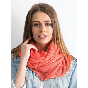Coral chain scarf