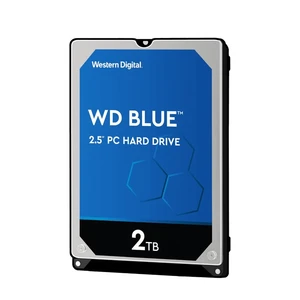 Western Digital HDD Blue, 2TB, 128MB Cache, 5400 RPM, 2.5" (WD20SPZX)