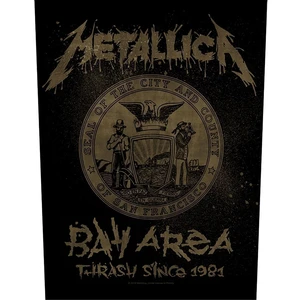 Metallica Bay Area Thrash Patch de cusut Negru