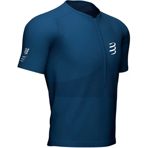 Compressport Trail Half-Zip Fitted SS Top Blue S