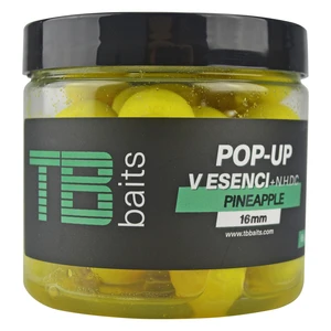 Tb baits plovoucí boilie pop-up pineapple + nhdc 65 g-16 mm