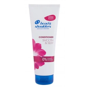 Head & Shoulders Smooth & Silky Anti-Dandruff 220 ml kondicionér pre ženy na šedivé vlasy; na farbené vlasy; proti lupinám