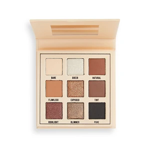 Makeup Obsession Paletka očných tieňov Bare With (Shadow Palette) 3,4 g