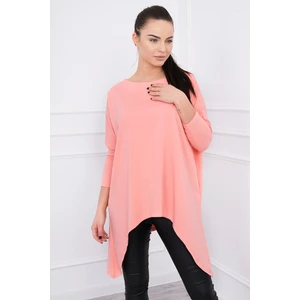 Blouse oversize apricot