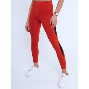 Women's leggings MATT red Dstreet UY0826