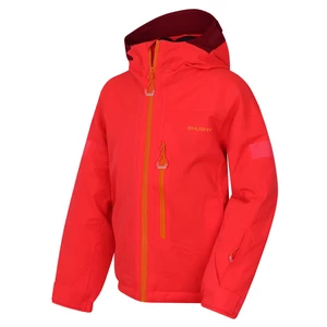 Children's ski jacket HUSKY Gomez Kids neon pink