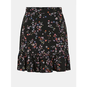 Black Floral Skirt Pieces Lala - Women