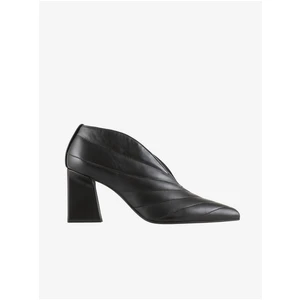 Women's black leather pumps Högl Elle - Women