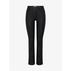 Black women's faux leather pants ONLY Fern - Women