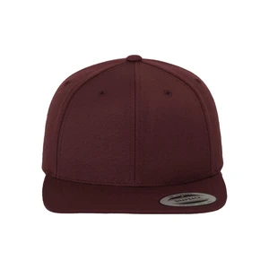 Classic maroon-colored Snapback