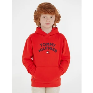 Red Boys' Hoodie Tommy Hilfiger - Boys