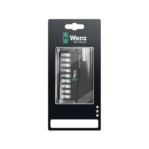 Wera 8151/55/67-9-899 05073416001 sada bitov 10-dielna krížový PH, krížový PZ, Torx