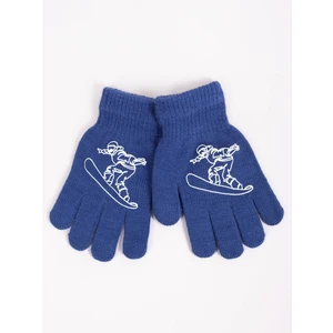 Yoclub Kids's Gloves RED-0012C-AA5A-022