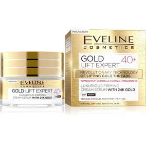 Eveline Cosmetics Gold Lift Expert luxusní zpevňující krém s 24karátovým zlatem 50 ml