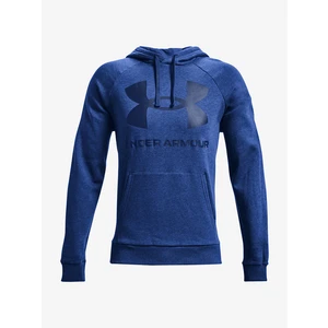 Under Armour UA Rival Fleece Big Logo HD Modrá L