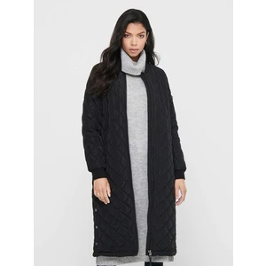 Black Quilted Coat ONLY Jessica - Women