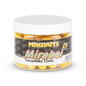 Mikbaits mirabel fluo boilie 150ml  12 mm-pampeliška