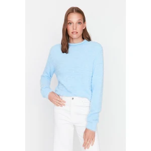 Trendyol Sweater - Blue - Regular fit