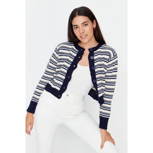 Trendyol Cardigan - Navy blue - Regular fit