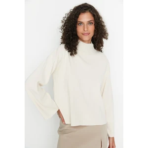 Trendyol Sweater - Ecru - Regular fit