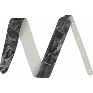 Fender Tie Dye Leather Strap Bőr gitár heveder Black