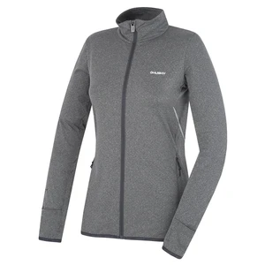 Women's zipper sweatshirt HUSKY Astel L tm. gray